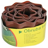 Bordura gazon din plastic, maro, 9 m x 200 mm GartenVIP DiyLine, Strend Pro