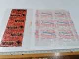 Cumpara ieftin LOT 2 ETICHETE / AMBALAJ NAPOLITANE FRUTTI / CU CACAO