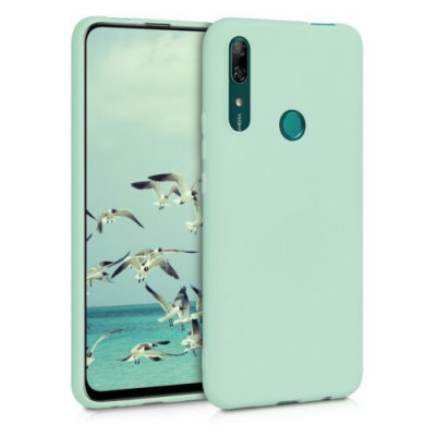 Husa pentru Huawei P Smart Z, Silicon, Verde, 49449.50 foto