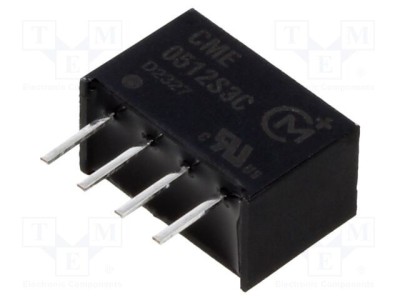 Convertor DC/DC Murata Power Solutions 0,75W 4,5-5,5VDC la 12VDC 63mA foto