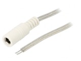 Cablu Alimentare DC 5,5/2,5 Transparent 2x0,5mm2
