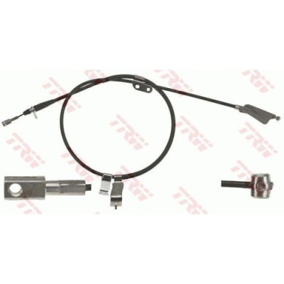 Cablu frana mana Nissan X-Trail 1 (T30), 01.01-12.13, punte spate, Stanga, pt frana disc, TRW foto