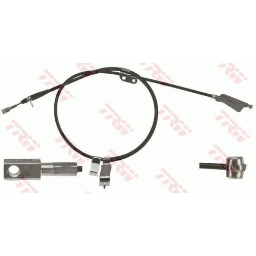 Cablu frana mana Nissan X-Trail 1 (T30), 01.01-12.13, punte spate, Stanga, pt frana disc, TRW