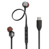 Casti audio cu fir in-ear cu mufa Type-C JBL 310C, negru