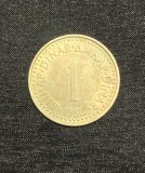 Monida 1 dinar 1986 Iugoslavia, Europa