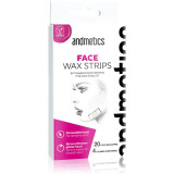 Cumpara ieftin Andmetics Wax Strips Face Benzi de ceara depilatoare pentru fata 20 buc