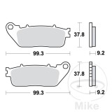 MBS Placute frana TRW MCB817SH, Cod Produs: 7870504MA