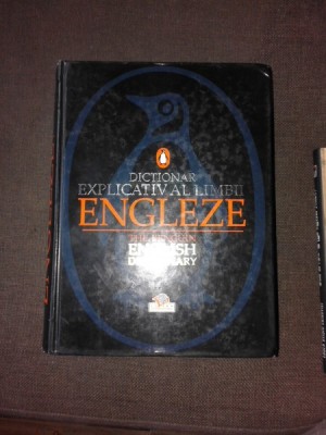 Dictionar explicativ al limbii engleze. The Penguin English Dictionary foto