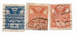 Cehoslovacia - Emisiune definitorie, 1920 - valori obliterate
