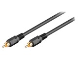 Cablu RCA 10m Nichelat