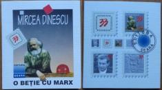 Mircea Dinescu, O betie cu Marx, 1996, editia 1 cu autograf