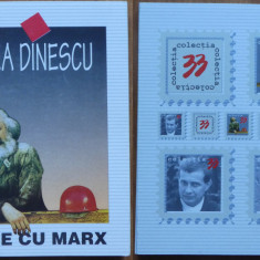 Mircea Dinescu , O betie cu Marx , 1996 , editia 1 cu autograf