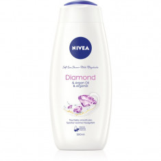 Nivea Diamond & Argan Oil gel calmant pentru dus 500 ml