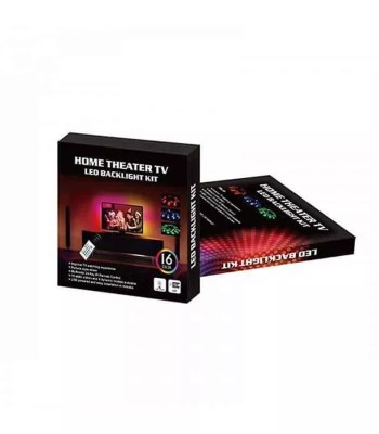 Banda LED RGB backlight ambiental iluminare TV Cabletech foto