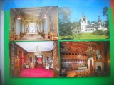 HOPCT LOT 3280 -4 CARTI POSTALE -CASTELUL PELES-SINAIA -JUD-PRAHOVA-NECIRCULATE, Necirculata, Printata