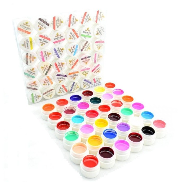 Set 36 Geluri UV Colorate GD Coco Set 36 Geluri UV Colorate GD Coco