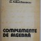 Complemente de algebra &ndash; Ion D. Ion (cu insemnari)