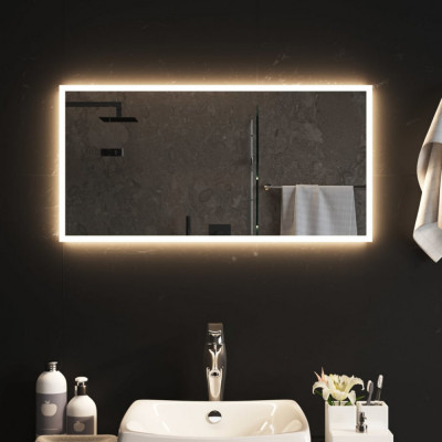 Oglinda de baie cu LED, 40x80 cm GartenMobel Dekor foto