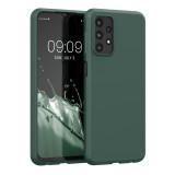 Husa Kwmobile pentru Samsung Galaxy A23, Silicon, Verde, 57804.169, Carcasa