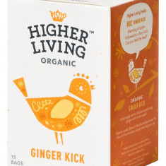 Ceai Ginger Kick Bio 15plicuri Higher Living