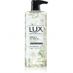 Lux Maxi Freesia & Tea Tree Oil gel de duș cu pompa 750 ml
