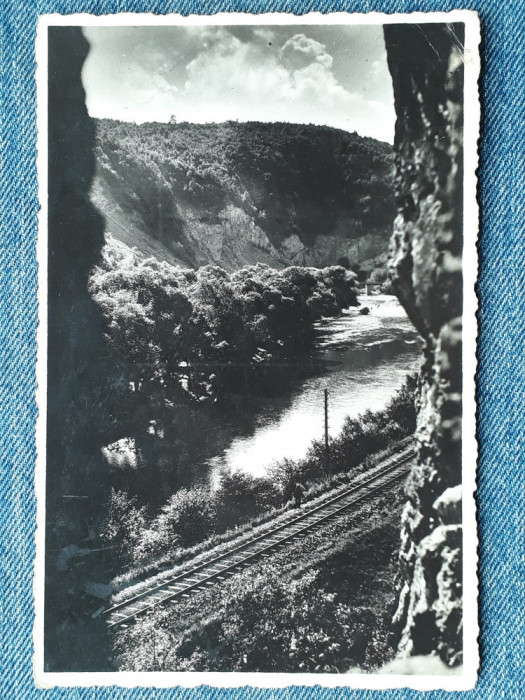 483 - Vadu Crisului jud. Bihor / Rev /carte postala EKE E.K.E. 1943 cale ferata
