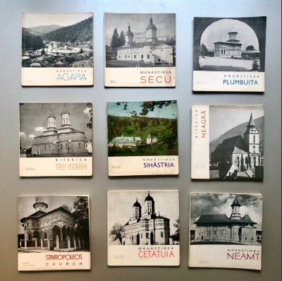 LOT 16 GHIDURI MANASTIREA TURISM MERIDIANE ROMANIA COMUNISM SOCIALISM foto