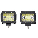 Set 2 x proiectoare auto LED, 140W/set, 10/30V, 20LED, Universal