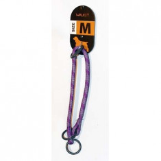 Walkit Zgarda caine Round Rope M, 0,8x35-45cm, violet foto