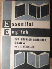 ESSENTIAL ENGLISH FOR FOREIGN STUDENTS BOOK 3-C.E. ECKERSLEY foto