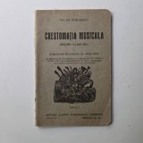 Crestomația Muzicală pentru Clasa II-a - Mih. Gr. Poslusnicu, manual școlar vechi, Bucuresti, Editura Cartea Romaneasca, 1929