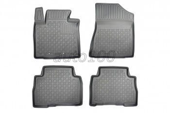 Covorase cauciuc auto tip tavita dedicate Kia Sorento II Facelift 5/7 seats SUV/5 10.2012-01.2015 foto