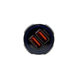 Incarcator auto elSales TD-C011 pentru telefoane, tablete,Qualcomm Quick Charge 3.0, 2 USB-uri, 3.1 A, negru