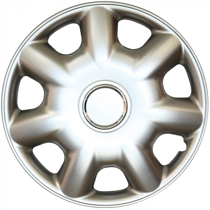 Capace roata 14 inch tip Toyota, culoare Silver 14-218 Kft Auto