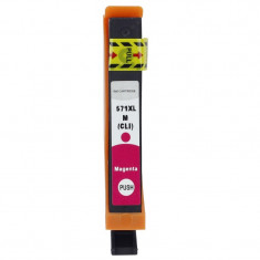 Cartus compatibil pentru Canon CLI-571XL Magenta 11 ml, ProCart, capacitate mare