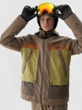 Geacă de snowboard membrana 15000 pentru bărbați - maro, 4F Sportswear
