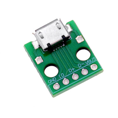 Conector Micro USB, PCB mama 5-Pini foto