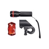 Set lampi bicicletă-față 3w cree+5 led Vorel 88422