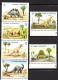 SAO TOME PRINCIPE 1982, Fauna, Animale preistorice, Dinozauri, MNH, Nestampilat