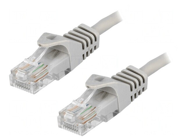 Patch Cord Ethernet Gri 7,5m Ecranat 26AWG