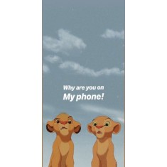 Husa Personalizata XIAOMI RedMi 6 Why are you on my phone?