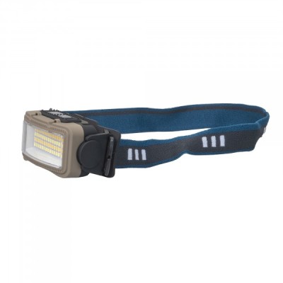 Lanterna de cap 8 moduri iluminat USB W6104A gri Zilan ZTS8207 foto