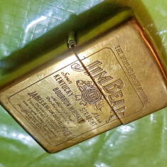 E780-I-Bricheta ZIPPO JIM BEAM Bourbon Wiskey Kentucky Bradford functionala USA.