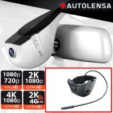 Camera DVR Honda Civic 2022-24, camera fata-spate 1080p-720p Autolensa, 24/7 Gri HDBT11