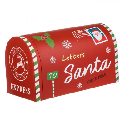 Cutie Scrisori, Model Letters to Santa, 25x12x14, 3 cm, Rosu foto