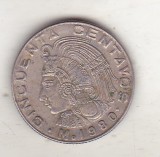 bnk mnd Mexic 50 centavos 1980 vf