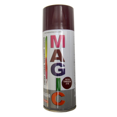 Spray vopsea MAGIC Rosu Toreador 21B , 400 ml. Kft Auto foto