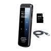 Reportofon Profesional Vala Tech®️, MP3/WAV, Reducere a Zgomotului, 64GB, Activare Vocala, 1536Kpbs, Captare Omnidirectionala