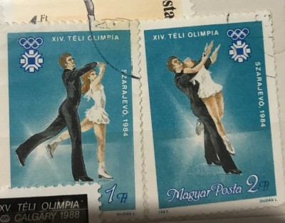 (A) Timbre straine serii tematica Sport Dans Ungaria foto