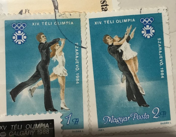 (A) Timbre straine serii tematica Sport Dans Ungaria
